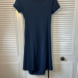 Theory Liliana Ranmire Shirt Open Back Dress Sz Large